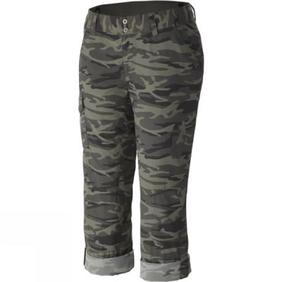 Pantalones Columbia Silver Ridge Printed Mujer - Camuflaje - Chile XBG092748